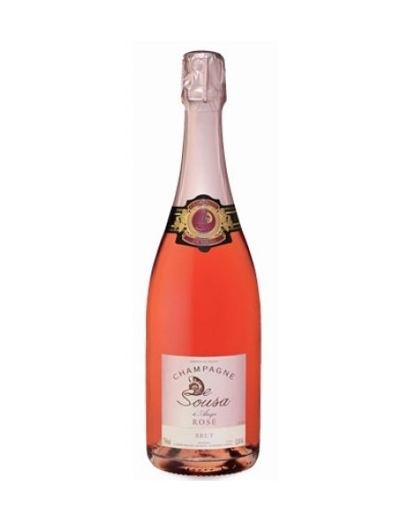 Champagne De Sousa Brut Rose 75cl