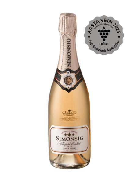 Simonsig Kaapse Vonkel Brut Rose