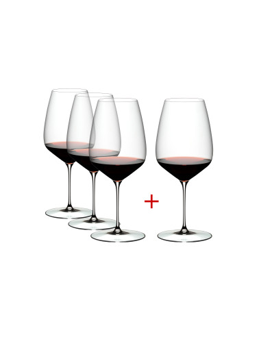 Riedel Veloce Cabernet / Merlot 3tk + 1tk