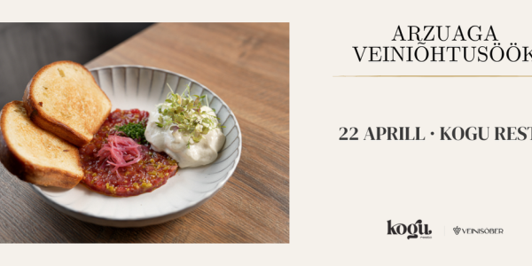 Eriline veiniõhtusöök Kogu Restos